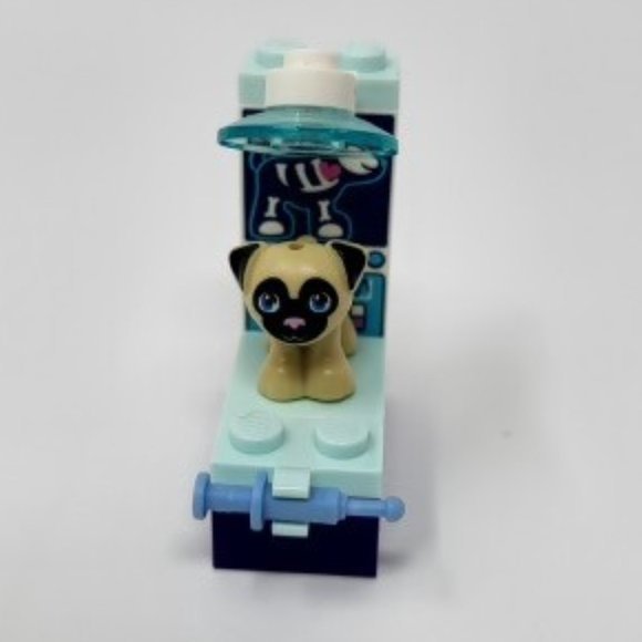 Lego Friends #41360 Emmas Mobile Vet Clinic Complete‎ Figure Dog Car Purple Pink - Picture 5 of 6
